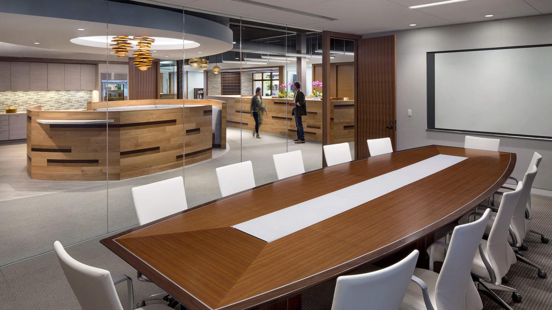 Collaborative spaces allow the partners to relax and focus yet conveys a sense of urgency to innovate