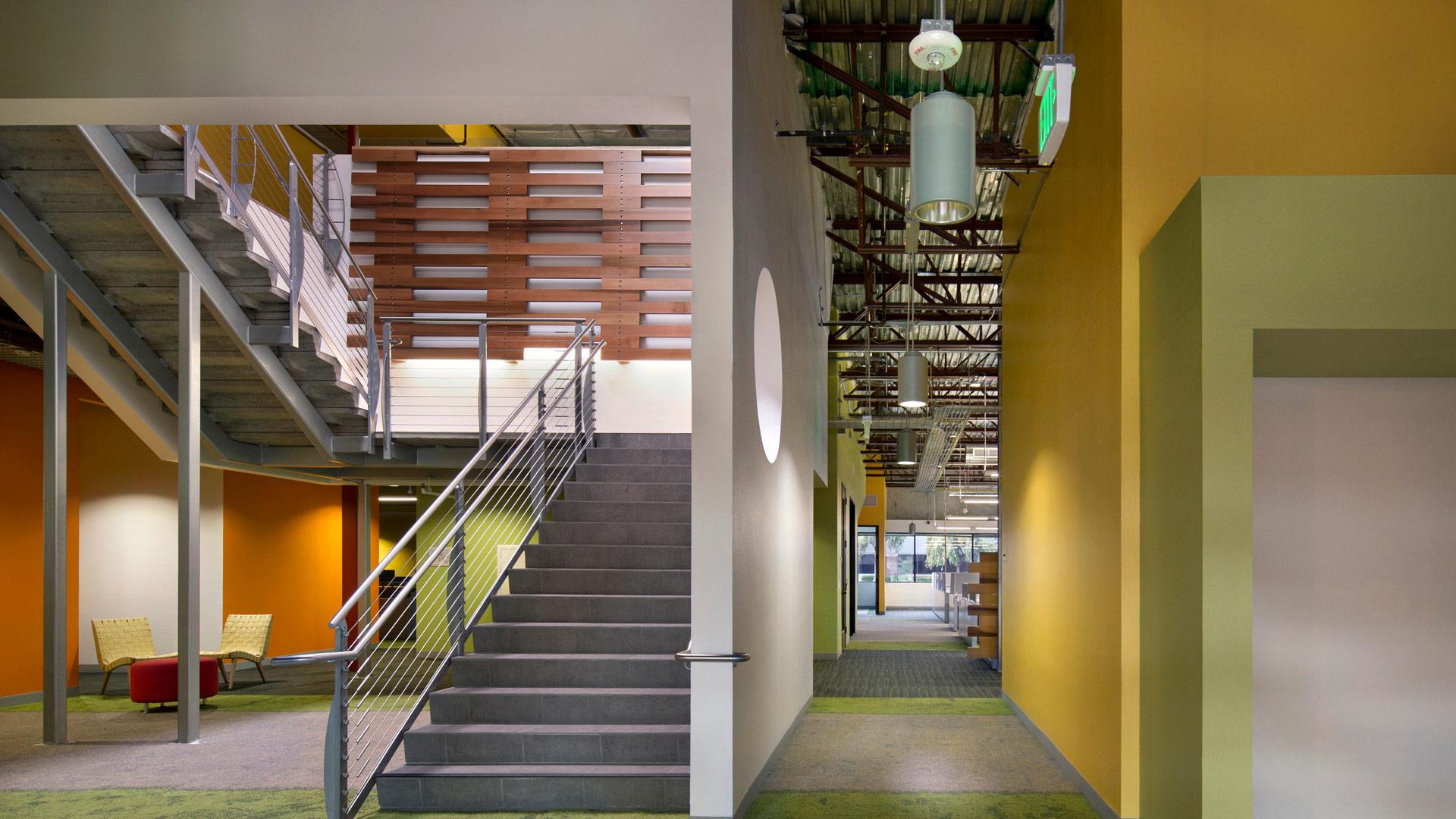 Interior view of lobby