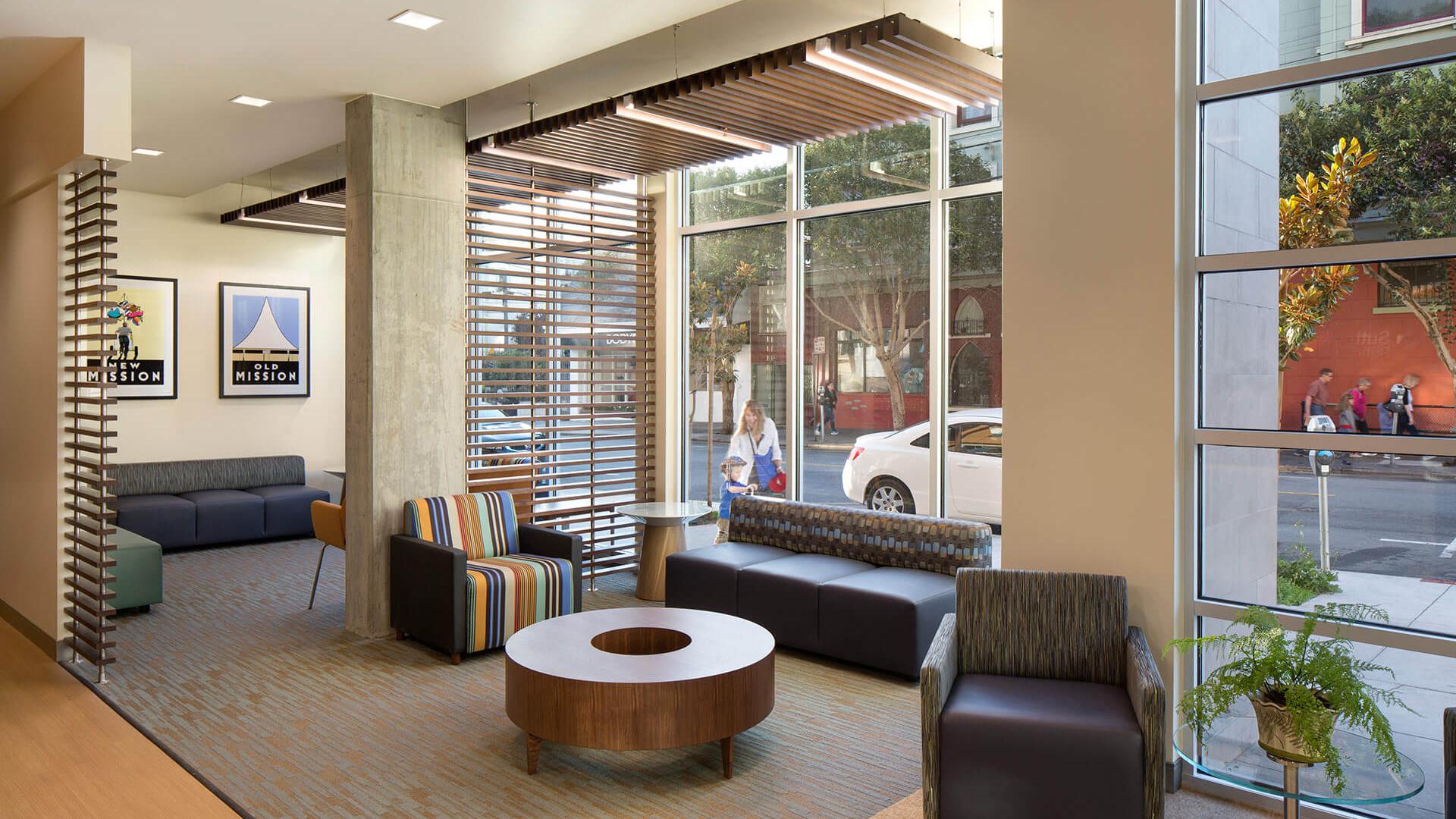 Patient waiting area