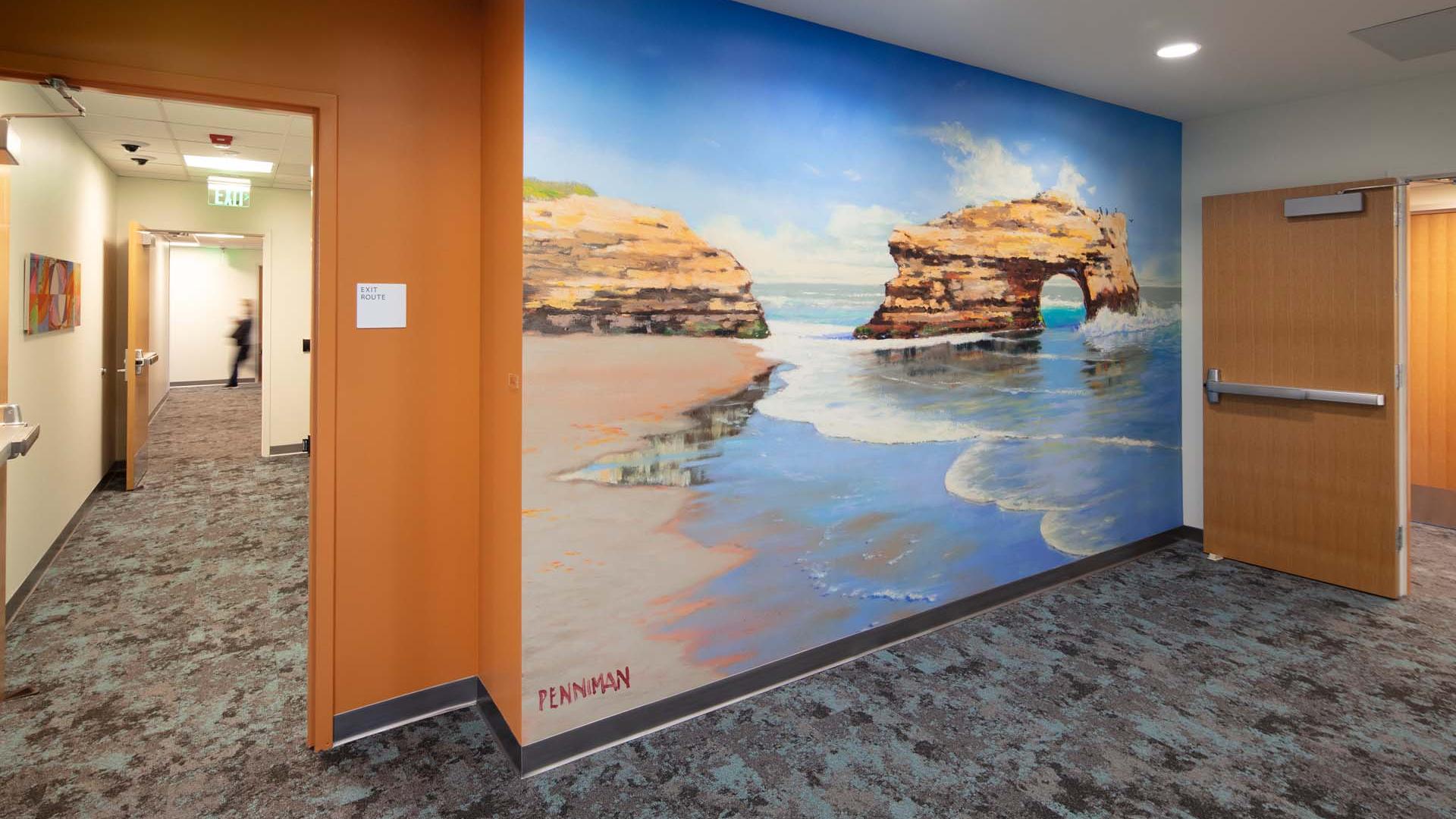 natural bridges mural